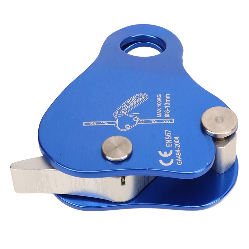 Climbing Rope Grab 7075 Aluminum Alloy Climbing Ascender Fall Protection
