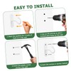 IWOWHERO 2 Pcs Heavy Duty Ceiling Hooks White Plant Hangers