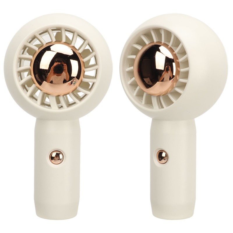 Handheld Mini Fan Quiet USB Charging 3 Speeds Small Portable