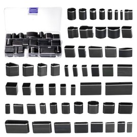 sourcing map 55pcs Leather Hole Punch Tool High Speed Steel Hollow Punch Cutter Tool Multiple Shapes with Storage Case Leather Cutting Dies Kit for Handmade DIY Leather Crafts