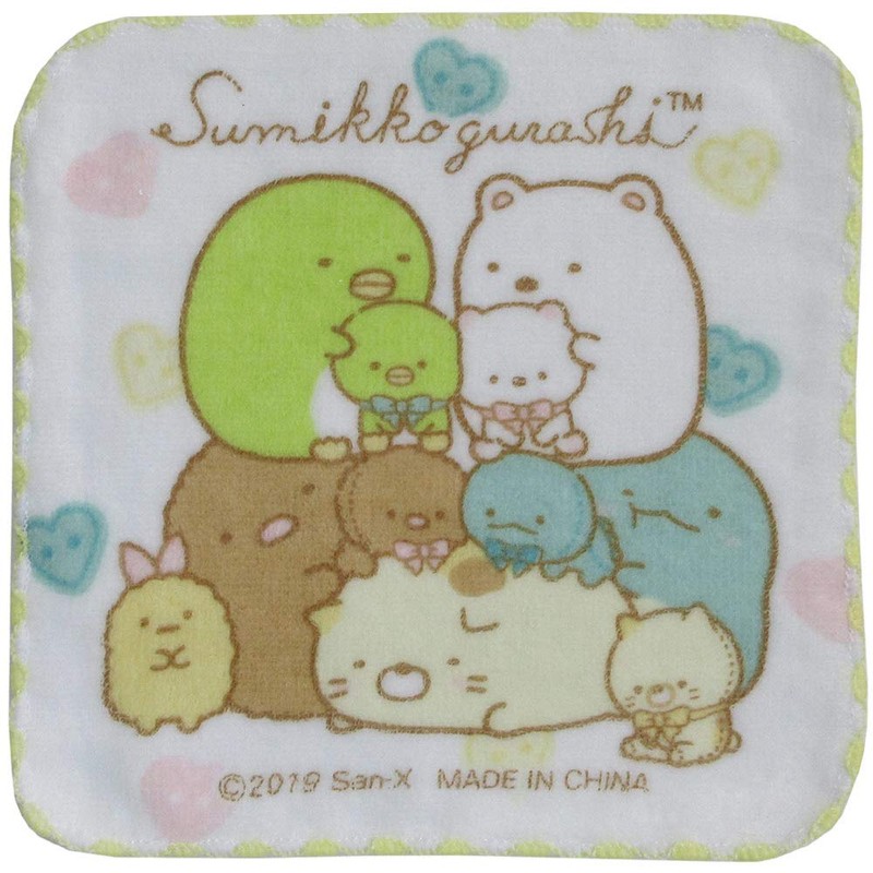 Salonge 849173 Sumikko Gurashi Mini Towel 3-Piece Set