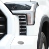MXtech-23 Chrome Front Headlights Grille Vent Trim Cover Frame for