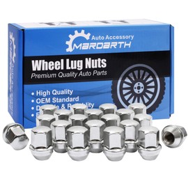 Set of 20, 14x1.5 Wheel Lug Nut Chrome 1.5 Inch Compatible with OEM Factory Camaro Corvette Equinox Impala Wheel