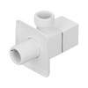 1/2in Water Outlet Valve Thicken Copper 1 in 2 Out