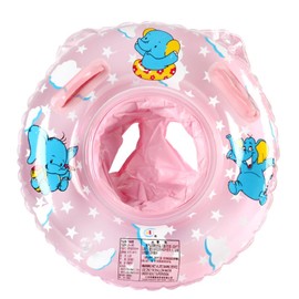 Baby Float, Foot Holder, Children's Float, Baby Float, Foot Holder, For Children 3-36 Months, Baby Bath, Swimming, Pool (Pink)