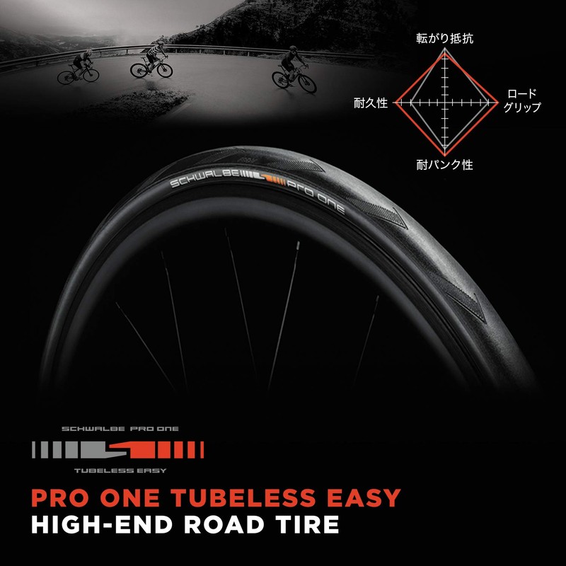 Schwalbe Pro One Evo Super Race V-Guard TLE Folding Tyre,