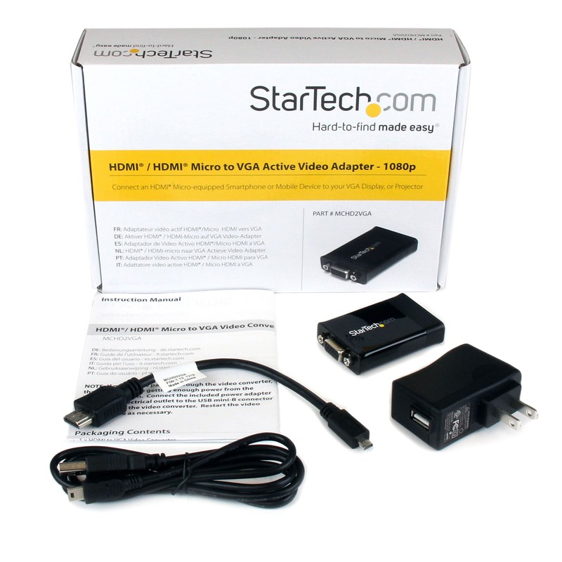 Startech MCHD2VGA Productos de Audio-Video