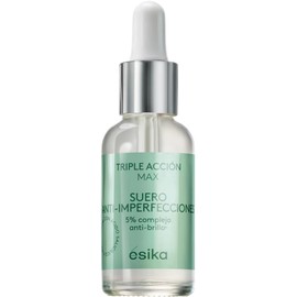 ésika - Sérum Facial Antiedad Triple Acción Max 28 ml, Suero Anti-imperfecciones, Reduce Arrugas, Reafirma e Hidrata la Piel, Piel Más Firme, con Colágeno Vegano