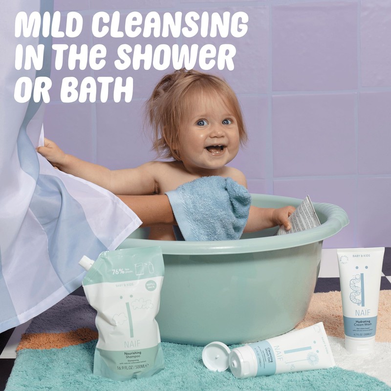 Naïf Reinigendes Waschgel - 200 ml - für Baby und
