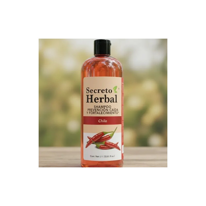 Shampoo Secreto Herbal Anticaída Y Fortalecimiento Chile 1 L