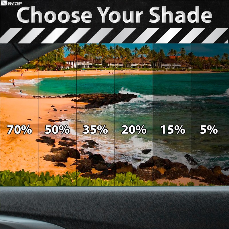 BOGAR TECH DESIGNS - Precut Front Premium Nano-Ceramic Window Film