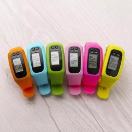 만보기손목시계 LED 팔찌 만보기 만보계 손목시계 Pedometer Wrist Watch LED Wristband Pedometer Step Counter Wrist Watch [Single item]