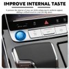 QZTYTY Car Push Start Button Cover, Ignition Switch Button, Engine