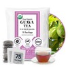 75 Organic Guava Leaf Tea Bags, Pure Guava Leaf Tea,100%