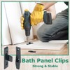 10 Pairs Bath Panel Clips Quick Fitting Keku Clips ABS