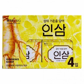 핑쇼69 Healthy Ginseng Soap, 90g x 4 pieces - Popular Item from DongSan C&G