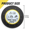 Zreneyfex LR010965 LR176861 Coolant Overflow Reservoir Cap, Replacement for Land