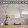 10 Sheets Subway Tile Peel and Stick Backsplash,12”×12”Pink Self Adhesive