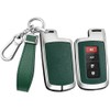 ontto Metal and Leather Key Fob Holder Fit for Tundra