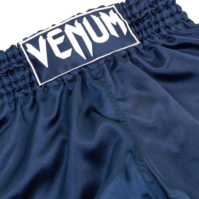 Venum Pantalones Cortos Muay Thai Classic Azul G Unisex Adulto