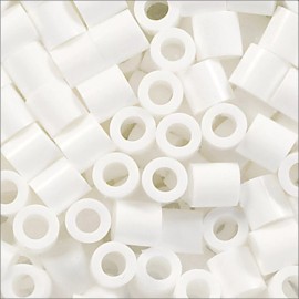 Perler 1000 Bead Bags - White - ASSORTED SHADES - White