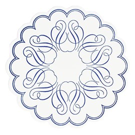 Artnap 61-0715-23 Paper Coasters, Round (Flower Style), 100 Sheets