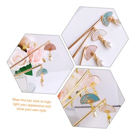 Outanaya 3pcs Vintage Hair Sticks for Women Durable Bun Hair Pins Elegant Smooth Edges for Easy Styling for Charming Updos