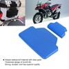 Rubber Rear Pad Saddlebag Trunk Passenger Backrest Accessory Fit for