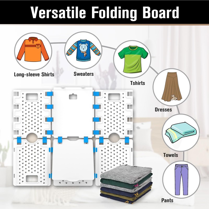 BoxLegend V4 Shirt Folding Board Enlarged and Widened Shirt Folder