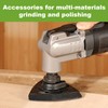Oscillating Tool Sanding Pad for Multitool Oscillating Saw, WENESTR 1-Piece