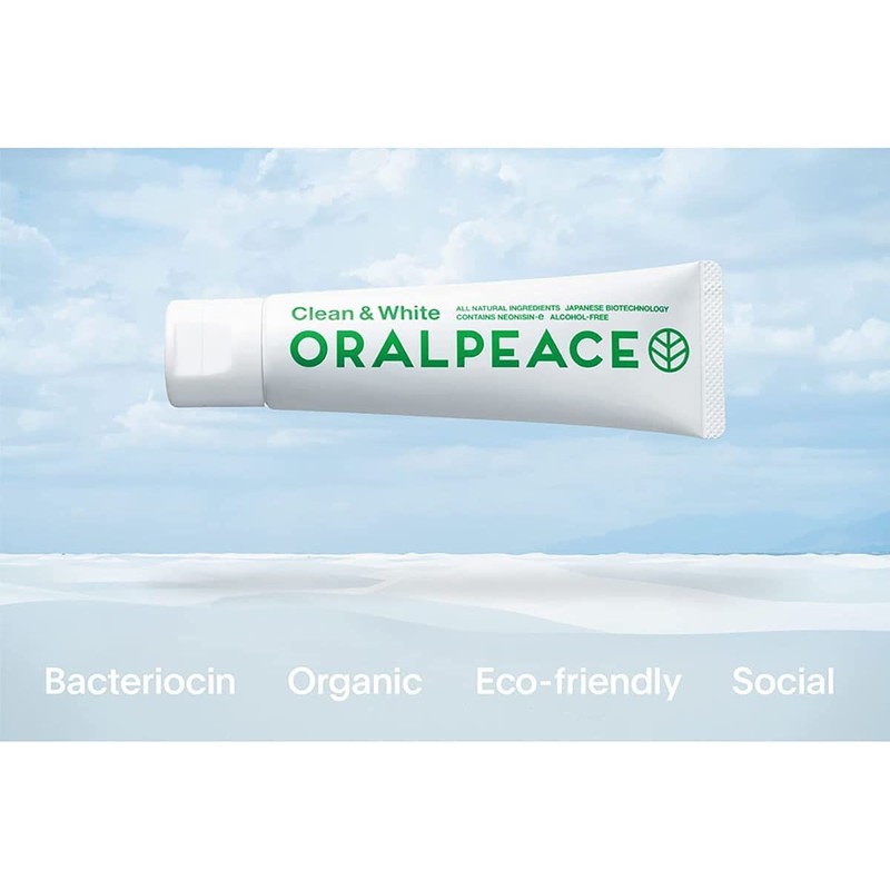 Oral Peace Clean & White Toothpaste & Oral Care Gel,