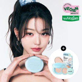 AMUSE Airy Pore Cover Cushion Refill Set - [SET] 02 Healthy (+Refill)