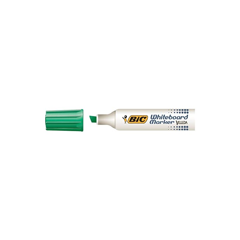 Bic 452108 Whiteboard-Marker Velleda Medium-Spitze, grün