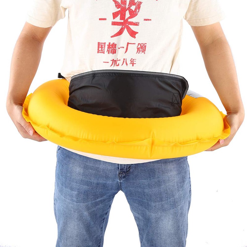 JULYKAI Buoyancy Safety Board Inflatable Belt, with Reflective Tapes And