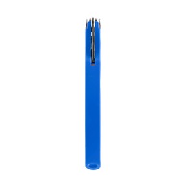 Franmara Soft-Touch Murano Two-Step Waiter Corkscrew with Nonstick Spiral (Bright Blue)