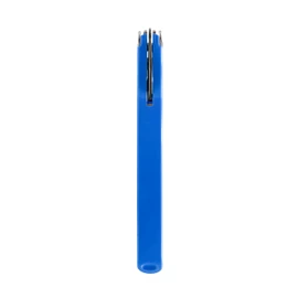 Franmara Soft-Touch Murano Two-Step Waiter Corkscrew with Nonstick Spiral (Bright Blue)