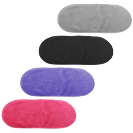 ZXUPOI 4 x Makeup Remover Cloths Microfibre Cloth Face Cleansing Wipes Face Wipes Makeup Remover Make Up Cloths Wash Cloths for Sensitive Skin Daily Travel Eye Care