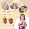 2 Pack Capybara Keychain Plush, Capybara Peluche Cute Key Chain