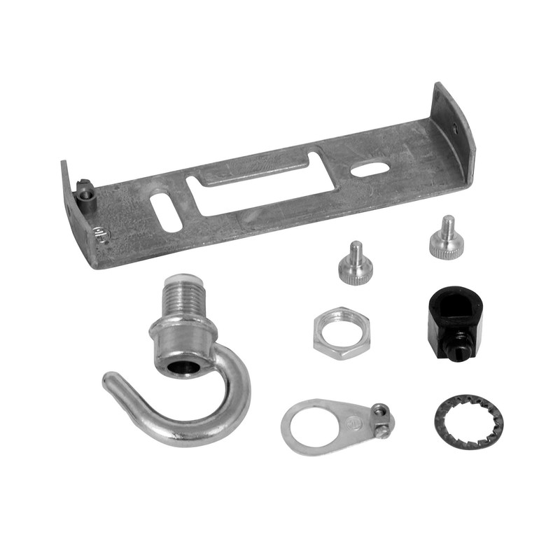 ElekTek Light Fitting Lamp Kit With Strap Bracket With Hook