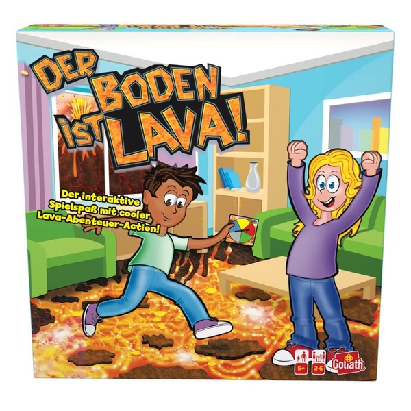 Goliath The Floor is Lava, Games and Party Game for