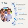 OPULIZE Pop Reading Sunglasses Classic Retro Round Chunky Frame Spring