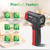 Wengart Infrarot-Thermometerpistole WG380, -30 °C bis 380 °C, sofort ablesbares