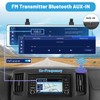 11.26 Inch Dashcam Front and Rear View Mirror Camera, Wireless