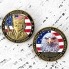 Female Veteran Challenge Coin with Clear Protective Case - Patriotic