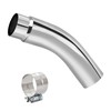 Floshine 4 Inch Diesel Exhaust Elbow Tip, 4'' Chromed Side