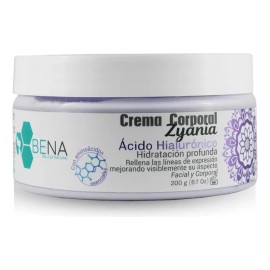 Crema Ácido Hialurónico Hidratante Zyania Bena 200g