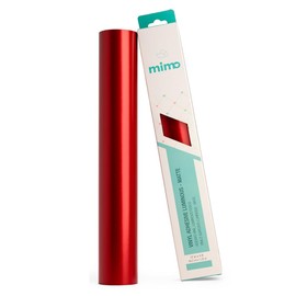 Mimo - Vinyl Adhesive Luminous - Matte - Red Carmine - 12 in x 4 ft - 1 Unit