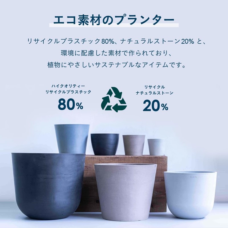 AND PLANTS Pot Cover, No. 3, For Stylish Interior with