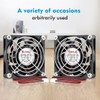 Wathai DC 12V Cooler Case Fan 70mm x 70mm x