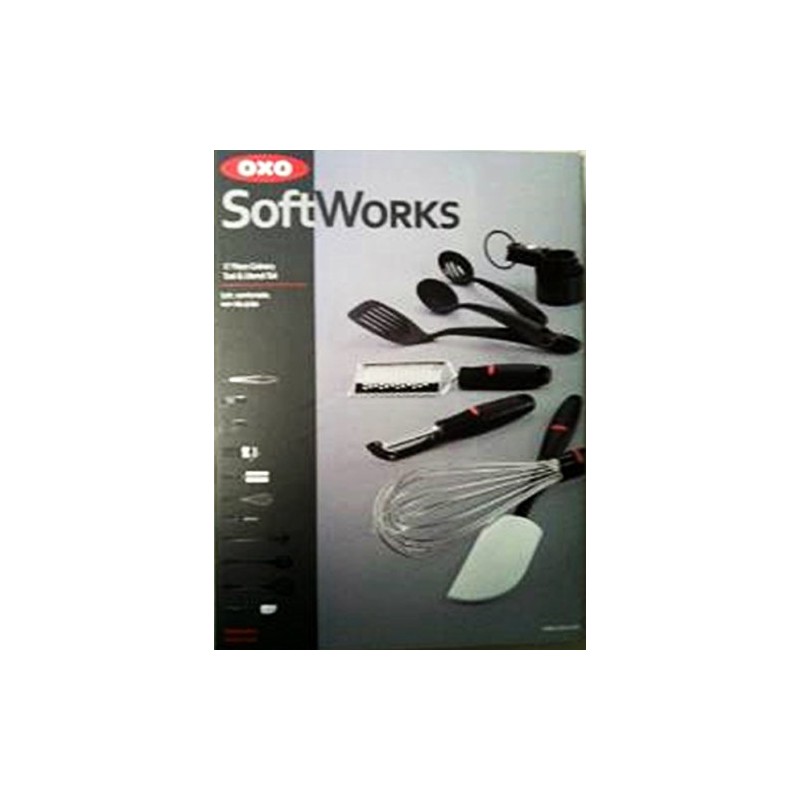 OXO SoftWorks 17 Piece Culinary Tool & Utensil Set